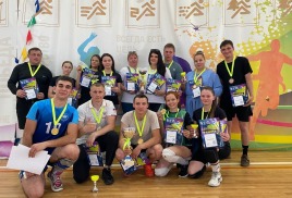 Турнир по парковому волейболу